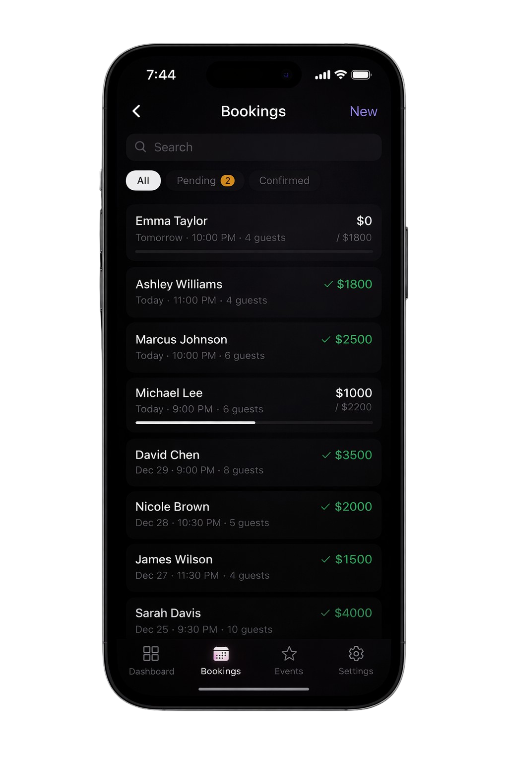 Viberyte Booking Management
